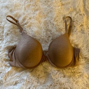 VS nude marled bra